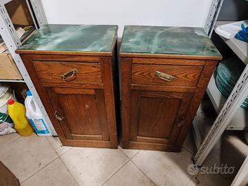 Camera matrimoniale anni 50 massello 