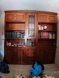Mobile libreria in legno massello