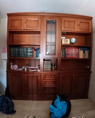 Mobile libreria in legno massello