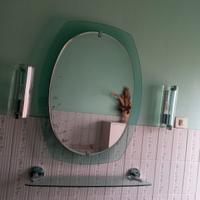 Specchio,mensola,appliques,lampada sospesa