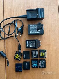 Ricoh gr batterie e caricatori