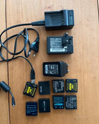 Ricoh gr batterie e caricatori