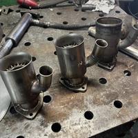 Costruzioni Riser collettore  inox,motore marino