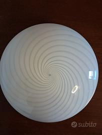 lampadario vetro soffiato