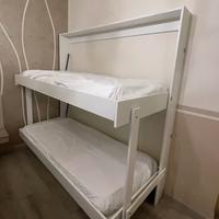 Letto a cadtello a scomparsa