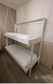 Letto a cadtello a scomparsa