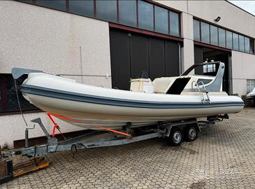 Gommone 7 metri solemar cabin 742 + Suzuki 250