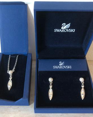 Collana e orecchini Swarovski
