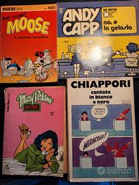 Lotto 4 fumetti:Chiappori,Andy Capp,Mery  P.,ecc