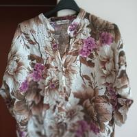 Blusa a maniche corte 