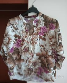 Blusa a maniche corte 