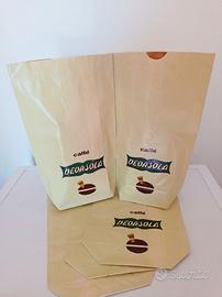 Sacchetti di carta caffè vintage