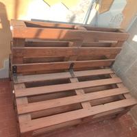 Poltrona pallet autocostruita reclinabile - 120x80