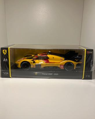Ferrari 499P Winner 24H Le Mans 2025 1/24 Bburago
