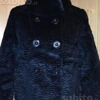 Giacca pelliccia lapin collo volpe