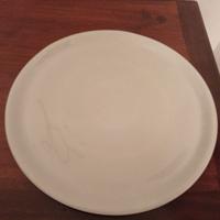 Piatti pizza bianchi