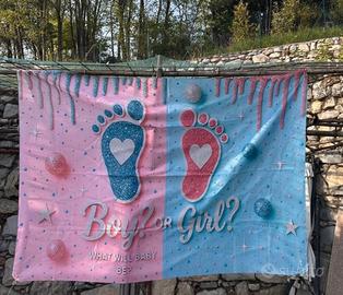 Decorazione Festa Gender Reveal