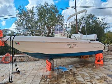 barca blu & BLU 5,09 mt motore