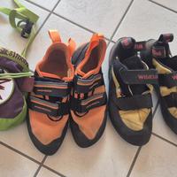 Scarpette per arrampicata