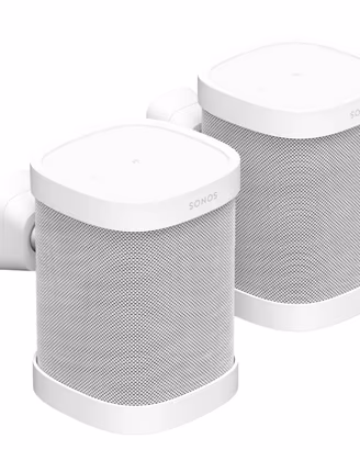 Supporto a parete per Sonos One (coppia) bianco