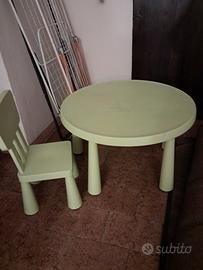 tavolino + sedia Ikea