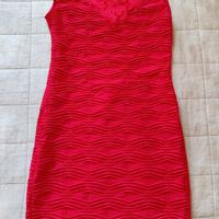 Abito rosso elegante originale guess tg. s