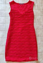 Abito rosso elegante originale guess tg. s