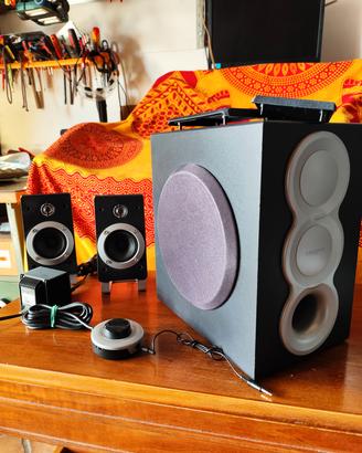 Creative I-trigue 3400 sistema 2.1 per PC laptop