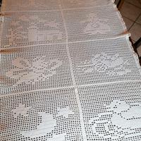 coperta in cotone fatta a mano