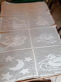 coperta in cotone fatta a mano