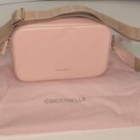BORSA COCCINELLE TEBE SMALL ROSA CIPRIA TRACOLLA