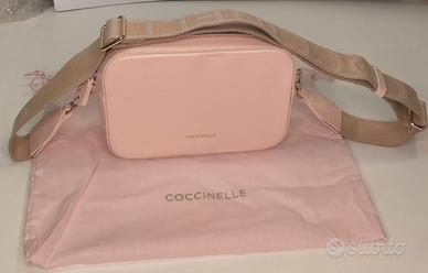 BORSA COCCINELLE TEBE SMALL ROSA CIPRIA TRACOLLA