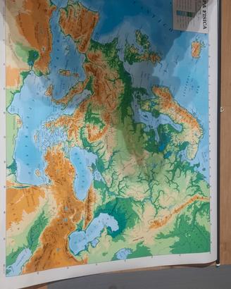 cartine geografiche fisica 