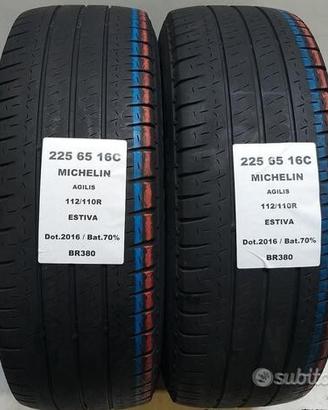 2 gomme 225 65 16c michelin br380