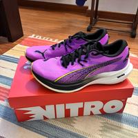 Puma Deviate Nitro 3 n. 43  viola - scarpe run