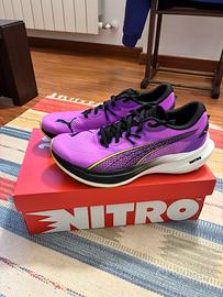 Puma Deviate Nitro 3 n. 43  viola - scarpe run