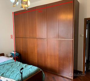 Armadio in legno massello 3metri