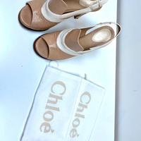 Sandali Chloe’ pelle