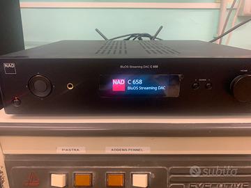 Nad  C 658 Streamer Pre