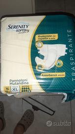 pannoloni mutandina serenity soft dream 