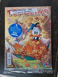 Topolino 3595 + Litografie Marvel