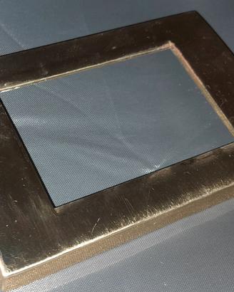 Placche copri interruttori in ottone