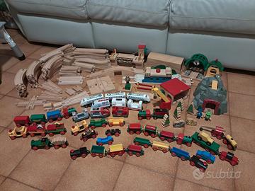 Grande lotto trenini Brio vintage
