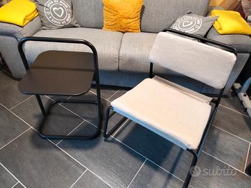 sedia + tavolino IKEA  