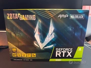 RTX 3080 ZOTAC AMP HoloBlack + staffa omaggio
