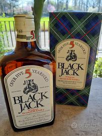 Whisky Black Jack 5 years anni 80
