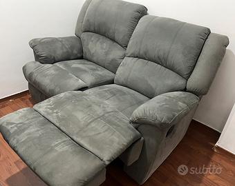 Divano due posti reclinabile