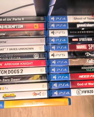 23 giochi per PS4 e PS5