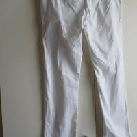 Pantalone donna bianco tg 44 Piazza Italia usato