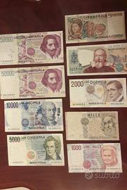 Banconote in lire da collezione 